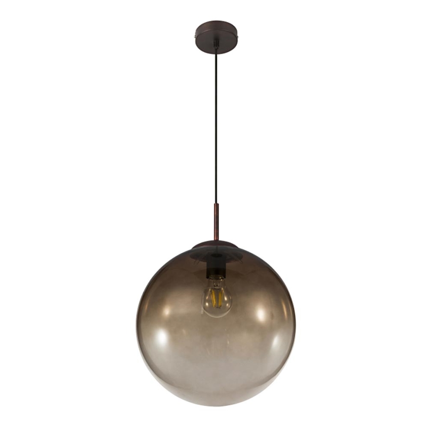 Globo - Luster na sajli 1xE27/40W/230V pr. 33 cm