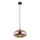 Globo - Luster na sajli 1xE27/60W/230V bakrena