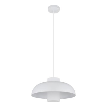Globo - Luster na sajli 1xE27/60W/230V bijela