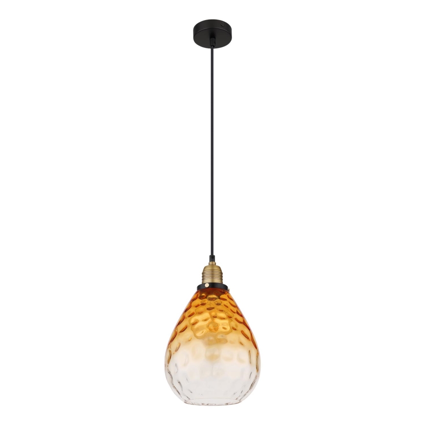 Globo - Luster na sajli 1xE27/60W/230V pr. 21 cm narančasta