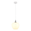 Globo - Luster na sajli 1xE27/60W/230V pr. 24 cm bijela