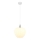Globo - Luster na sajli 1xE27/60W/230V pr. 29 cm bijela