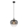 Globo - Luster na sajli 1xE27/60W/230V pr. 29 cm crna