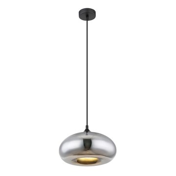 Globo - Luster na sajli 1xE27/60W/230V sjajni krom