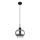 Globo - Luster na sajli 1xE27/9W/230V pr. 21 cm crna