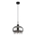 Globo - Luster na sajli 1xE27/9W/230V pr. 28 cm crna