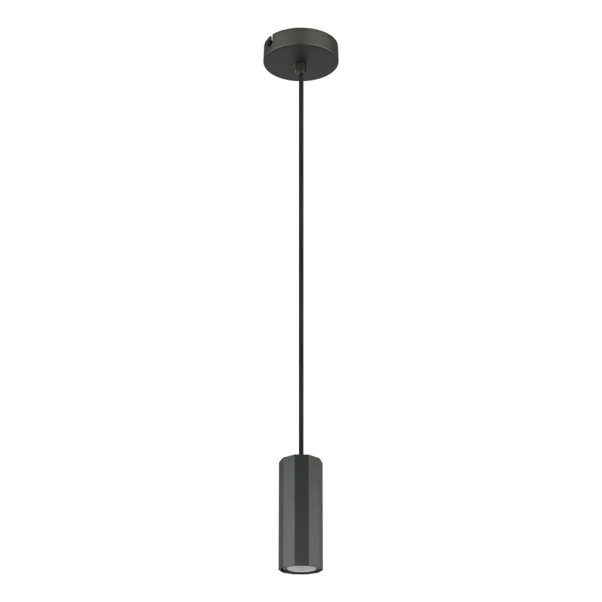 Globo - Luster na sajli 1xGU10/25W/230V crna