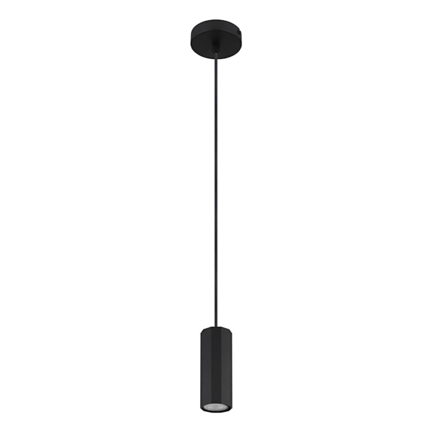 Globo - Luster na sajli 1xGU10/25W/230V crna