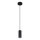 Globo - Luster na sajli 1xGU10/25W/230V crna