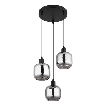 Globo - Luster na sajli 3xE27/25W/230V