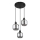Globo - Luster na sajli 3xE27/25W/230V