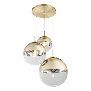 Globo - Luster na sajli 3xE27/40W/230V