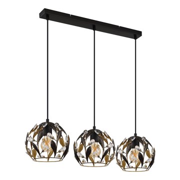 Globo - Luster na sajli 3xE27/40W/230V