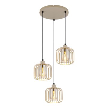 Globo - Luster na sajli 3xE27/40W/230V