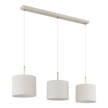 Globo - Luster na sajli 3xE27/40W/230V