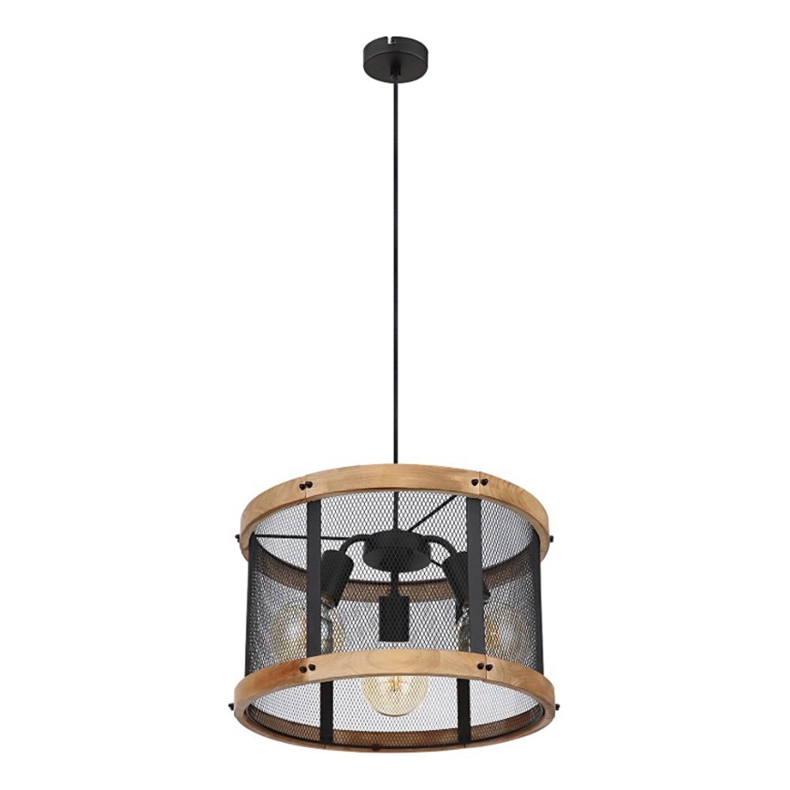 Globo - Luster na sajli 3xE27/40W/230V pr. 40 cm