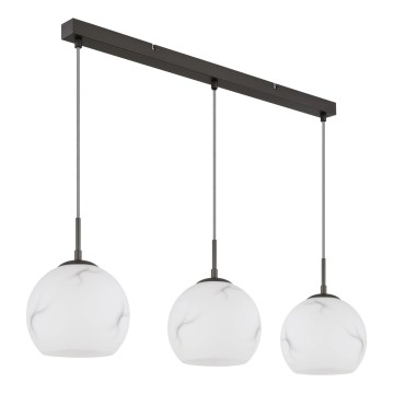 Globo - Luster na sajli 3xE27/60W/230V