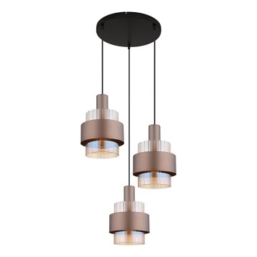 Globo - Luster na sajli 3xE27/60W/230V pr. 45 cm
