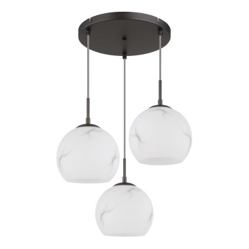 Globo - Luster na sajli 3xE27/60W/230V Ø 42,5 cm