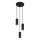 Globo - Luster na sajli 3xGU10/25W/230V crna