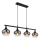 Globo - Luster na sajli 4xE27/40W/230V crna