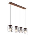 Globo - Luster na sajli 4xE27/40W/230V