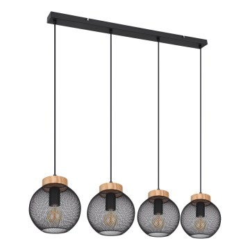 Globo - Luster na sajli 4xE27/40W/230V