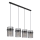 Globo - Luster na sajli 4xE27/60W/230V crna
