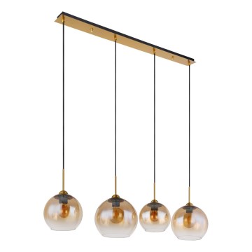 Globo - Luster na sajli 4xE27/60W/230V mesing