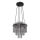 Globo - Luster na sajli 5xE14/40W/230V crna