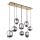 Globo - Luster na sajli 8xE14/40W/230V dimna