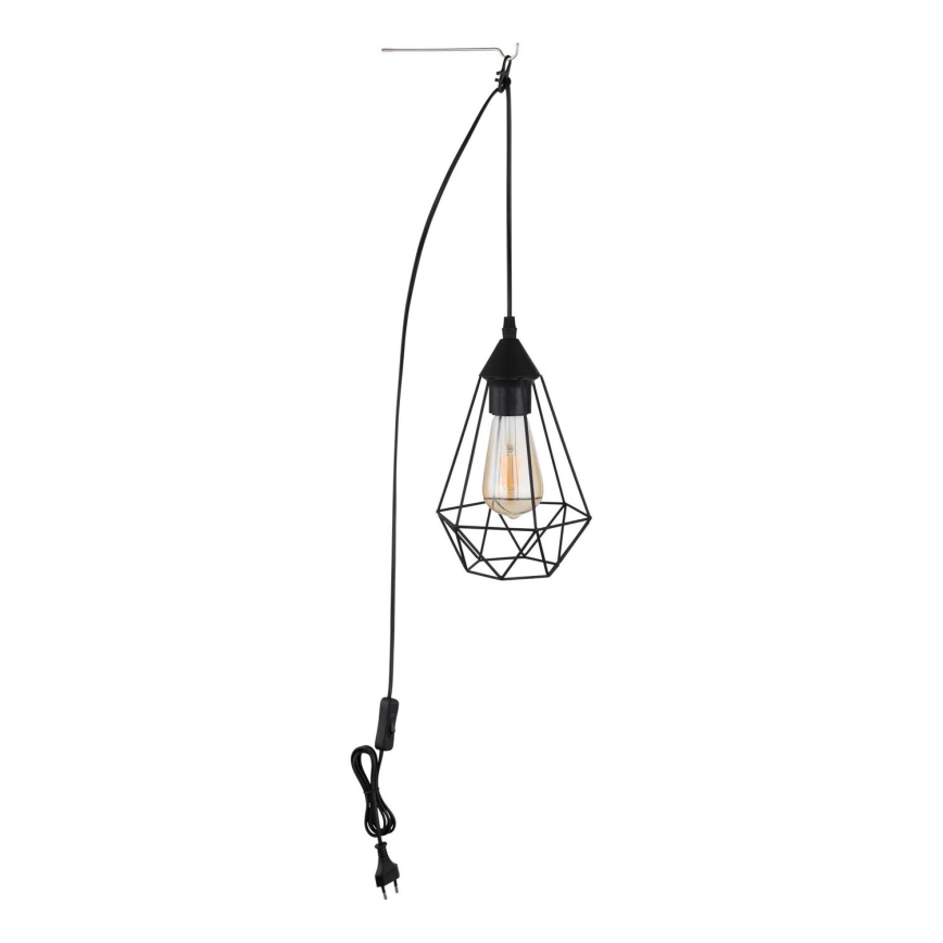 Globo - Luster s utikačem za utičnicu 1xE27/60W/230V
