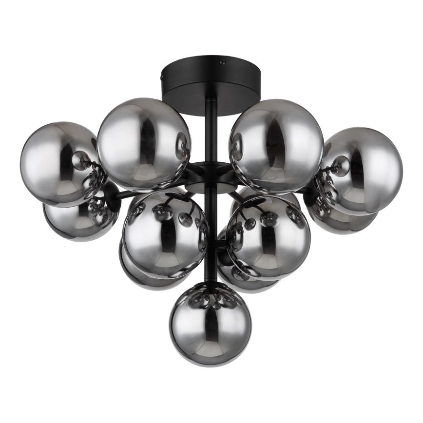 Globo - Nadgradni luster 13xG9/5W/230V pr. 56 cm crna