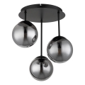 Globo - Nadgradni luster 3xE14/25W/230V crni