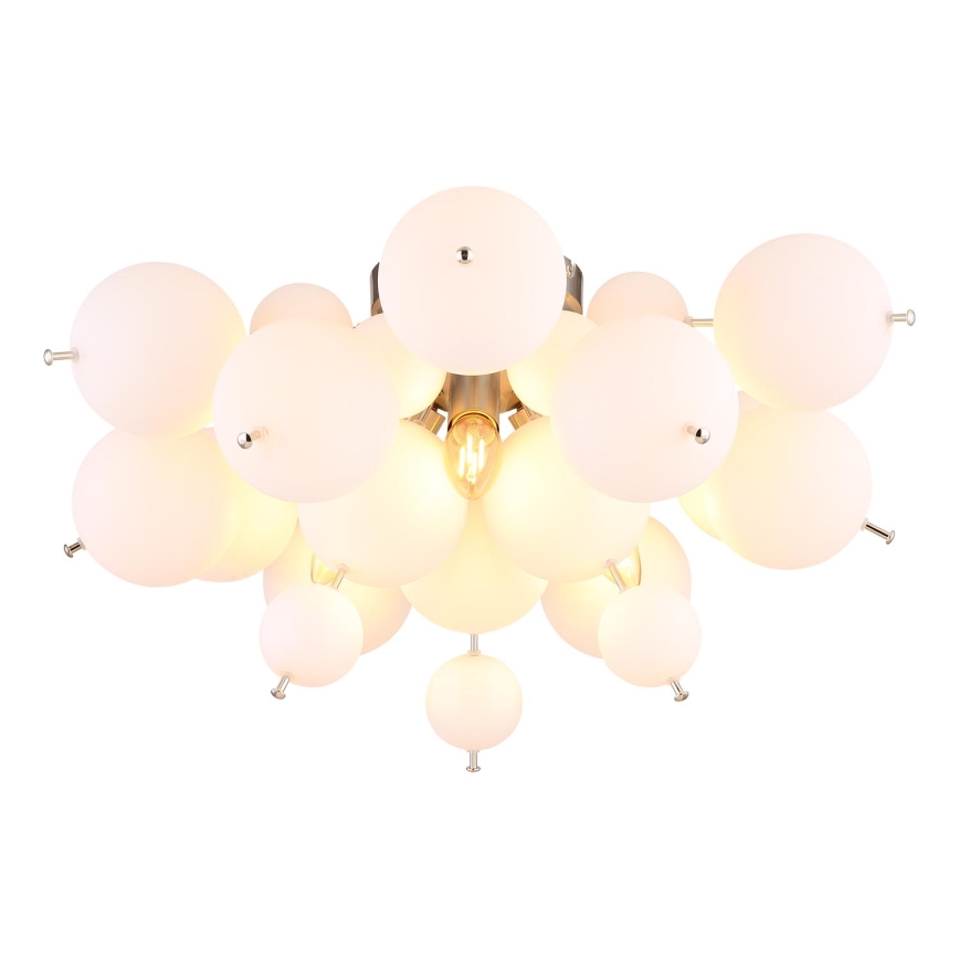 Globo - Nadgradni luster 3xE14/25W/230V pr. 55 cm bijela