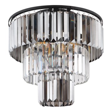 Globo - Nadgradni luster 3xE27/40W/230V pr. 40 cm crna