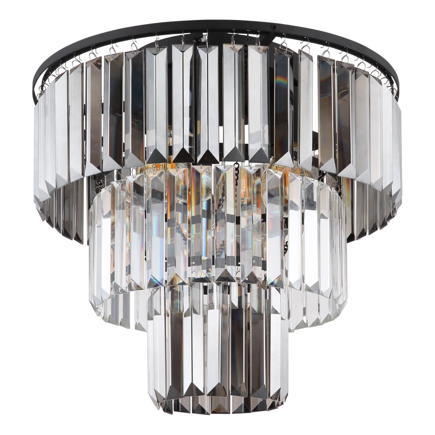 Globo - Nadgradni luster 3xE27/40W/230V pr. 40 cm crna
