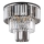 Globo - Nadgradni luster 3xE27/40W/230V pr. 40 cm crna