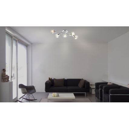 Globo - Nadgradni luster 5xE14/40W/230V