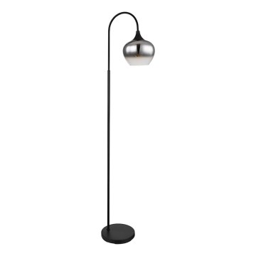 Globo - Podna lampa 1xE27/40W/230V crna/dimna