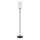 Globo - Podna lampa 1xE27/60W/230V crna/bijela