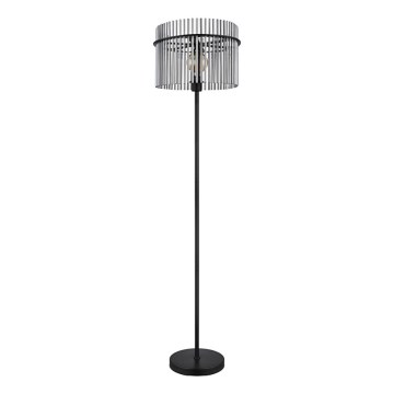 Globo - Podna lampa 1xE27/60W/230V crna