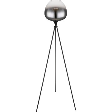 Globo - Podna lampa 1xE27/60W/230V crna