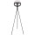 Globo - Podna lampa 1xE27/60W/230V crna