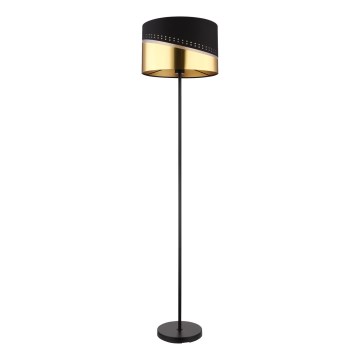 Globo - Podna lampa 1xE27/60W/230V pr. 35 cm crna/zlatna