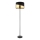 Globo - Podna lampa 1xE27/60W/230V pr. 35 cm crna/zlatna