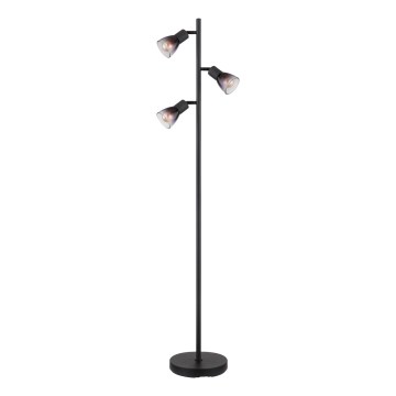 Globo - Podna lampa 3xE14/25W/230V crna