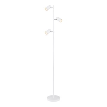 Globo - Podna lampa 3xGU10/5W/230V bijela