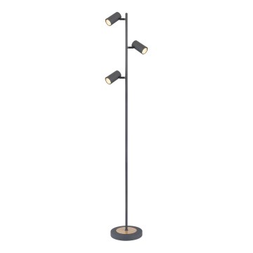 Globo - Podna lampa 3xGU10/5W/230V siva