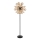Globo - Podna lampa 6xE14/25W/230V smeđa/dimna